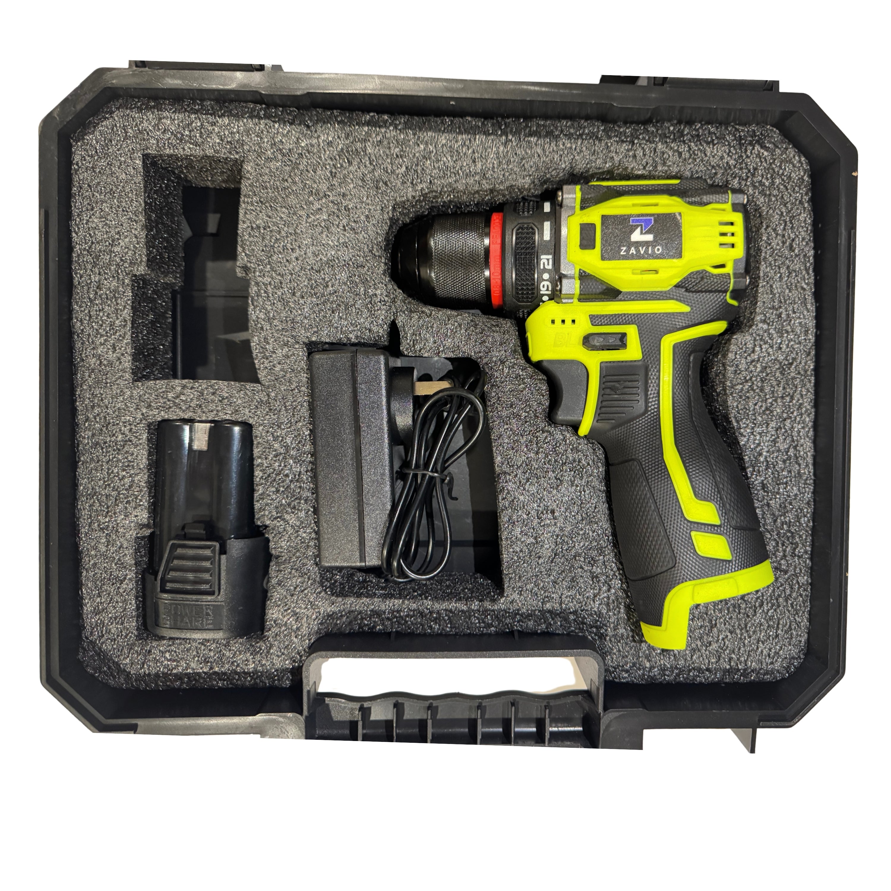 Brushless Electric Drill 16.8 V with 2.0Ah Battery Chargeable Powerful Tool
