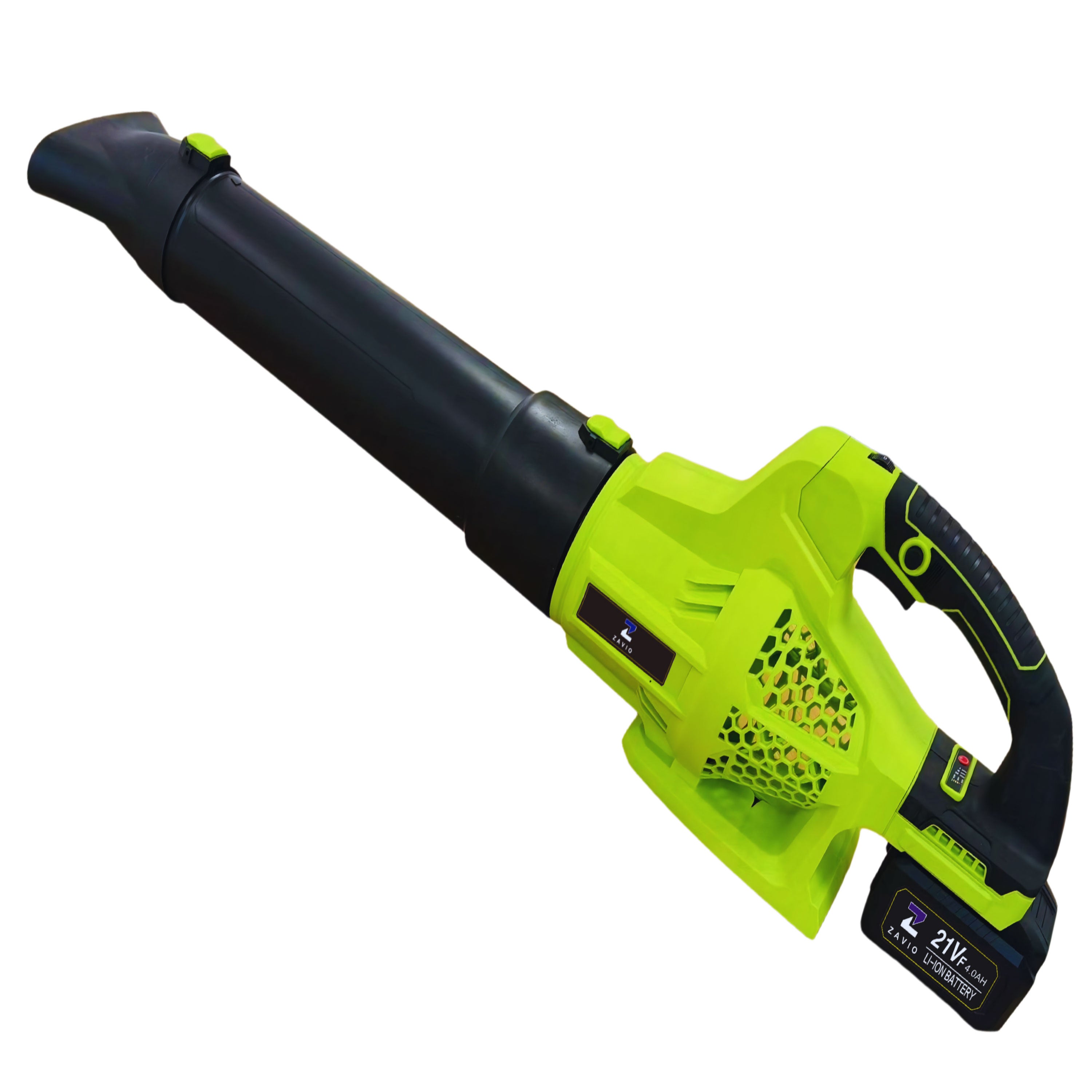 21V Brushless Cordless Leaf Blower – 20,000 RPM, 5.2 m³/min Air Volume, 4.0Ah Battery for Powerful Outdoor Cleaning