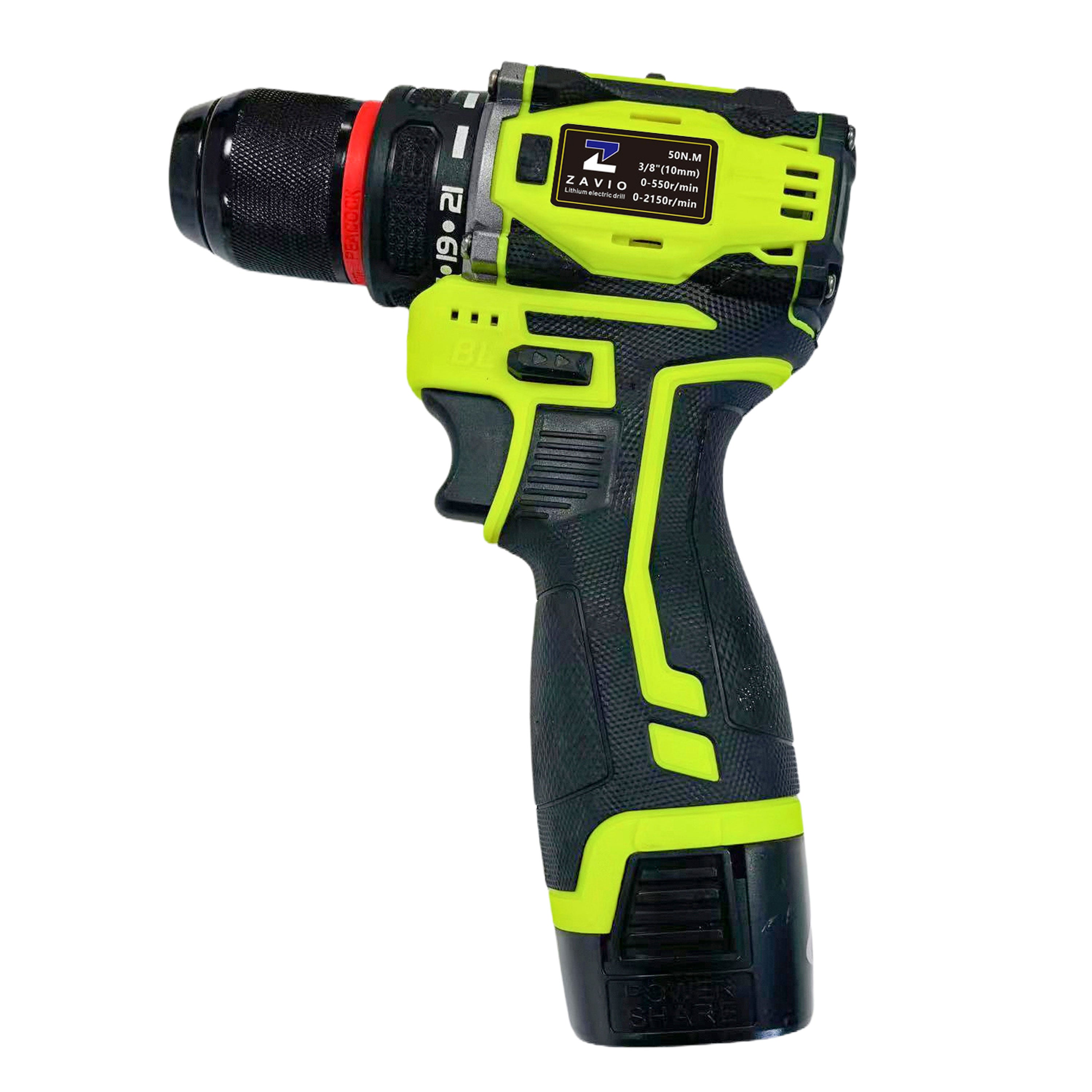 Brushless Electric Drill 16.8 V with 2.0Ah Battery Chargeable Powerful Tool