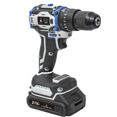 21V Brushless Cordless Impact Drill With 99 Sets & 2.0Ah Battery