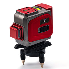 3D 360° Automatic Self-Leveling Laser Level Tool Set - Professional Cross Line Laser for Construction, Tile Installation, Wall Mounting & Home DIY